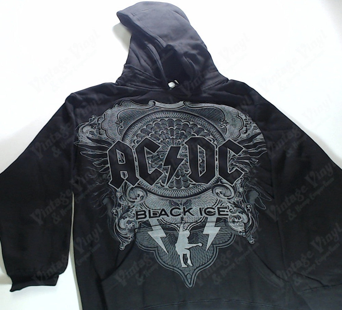 Ac dc zip up hoodie discount