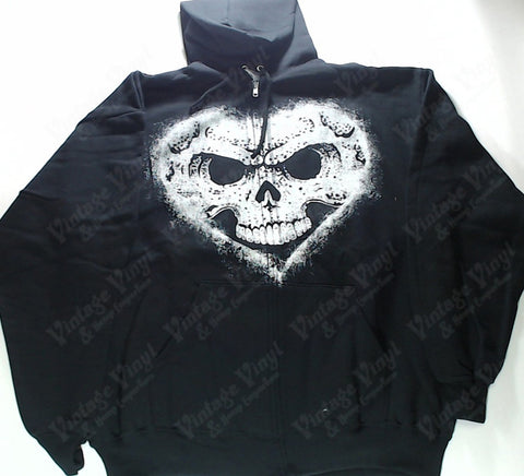 Alexisonfire - Skullheart Zip-Up Hoodie