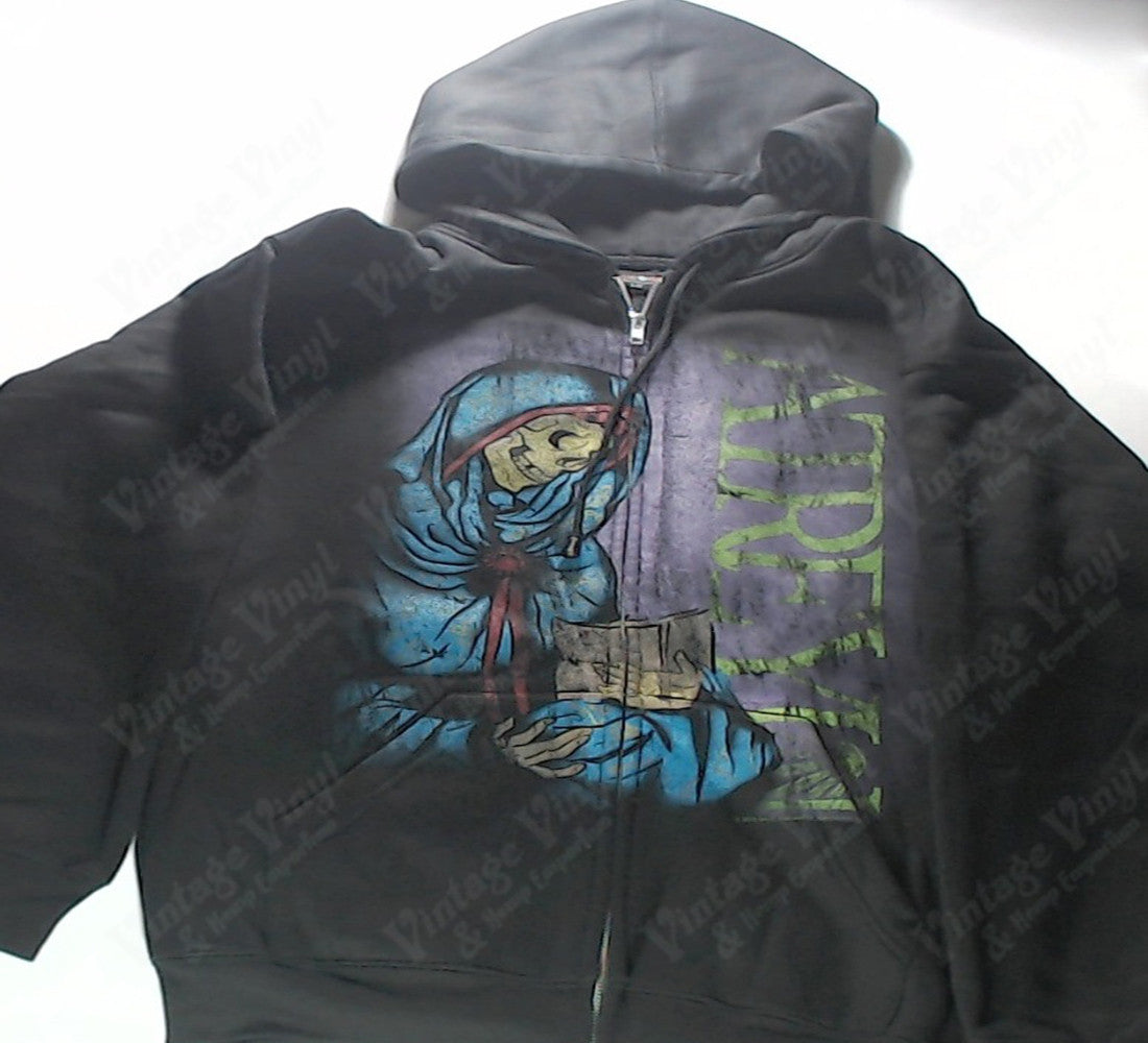Atreyu Skeleton Nun Zip Up Hoodie
