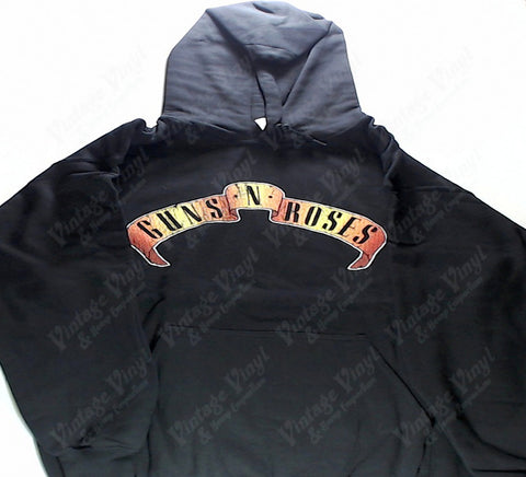 Guns N' Roses - Banner Logo Hoodie