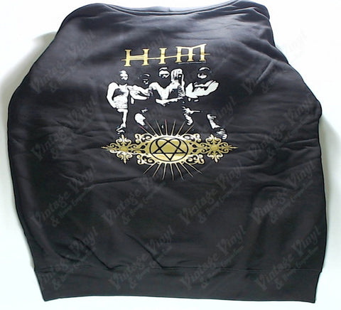 HIM - Gold Heartagram Hoodie