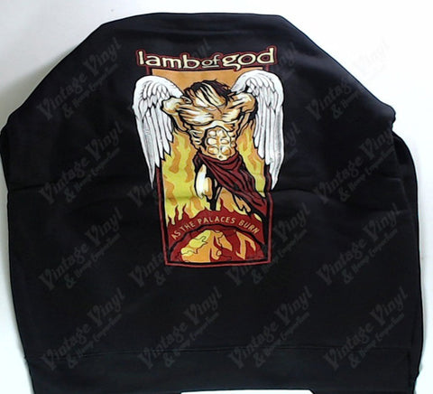 Lamb Of God - As The Palaces Burn Barbed Logo Hoodie