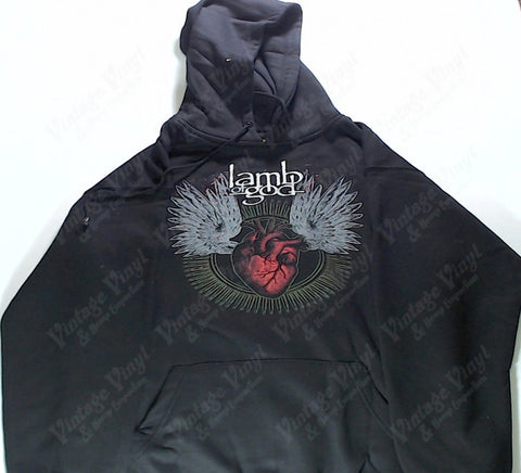 Lamb Of God - Winged Heart Hoodie