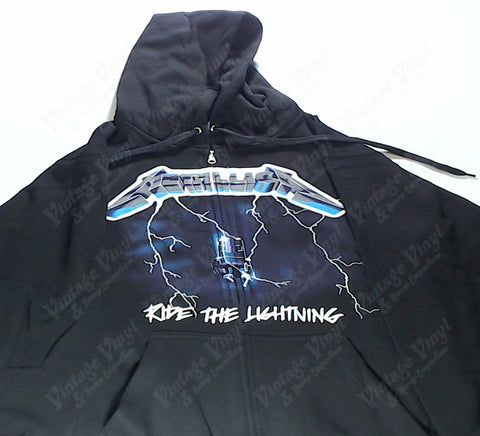 Metallica - Ride The Lightning Zip-Up Hoodie