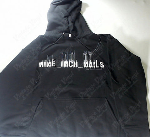 Nine Inch Nails - Distorted Text Hoodie
