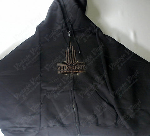 Rammstein - Volkerball Gold Logo Zip-Up Hoodie