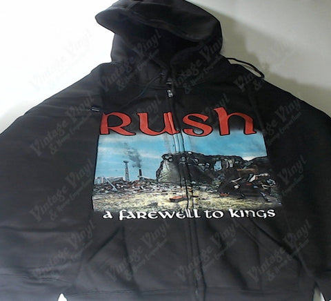 Rush - A Farewell To Kings Zip-Up Hoodie