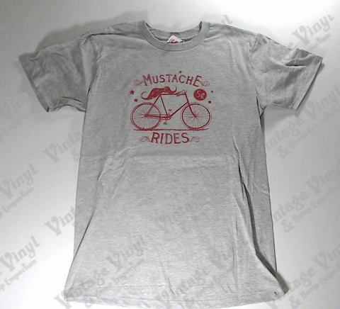 Mustache Rides - 5 Cents Grey Novelty Shirt