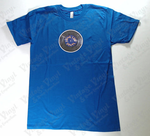 Long Live Vinyl - Blue Novelty Shirt