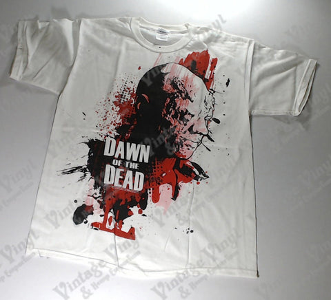 Dawn Of The Dead - Blood Splatter White Novelty Shirt