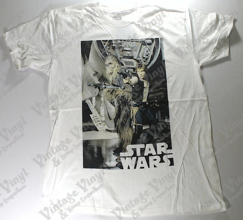 Star Wars - Han And Chewy White Shirt