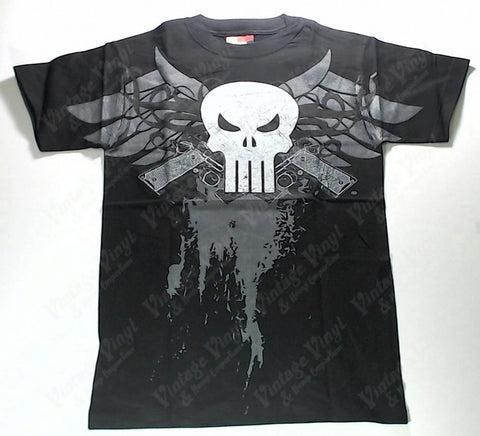 Punisher - Winged Skull With Guns Shirt