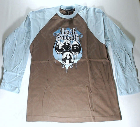 Black Sabbath - Blue and Brown Long Sleeve Shirt