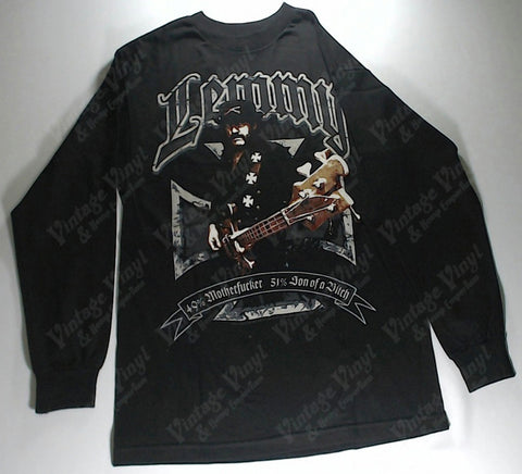 Motorhead - Lemmy 49% Motherf**ker, 51% Son Of A Bi*ch Long Sleeve Shirt