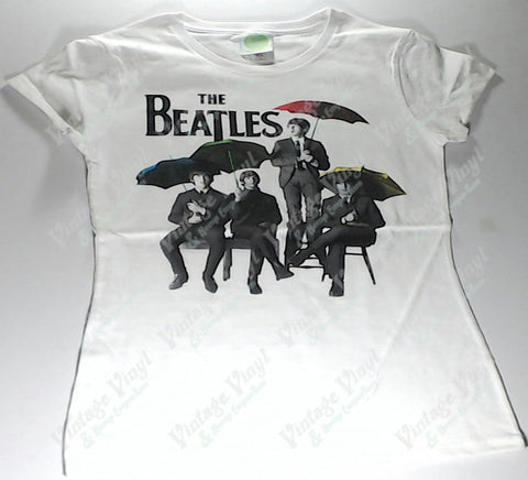 Beatles, The - Band Umbrellas Girlie Shirt