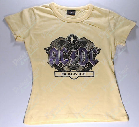 AC/DC - Yellow With Purple Girlie Shirt