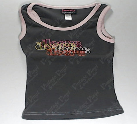 Doors, The - Trippy Logo Grey Tank Top Girlie Shirt