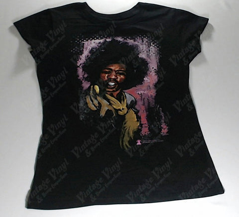 Hendrix, Jimi - Purple Portrait Girlie Shirt