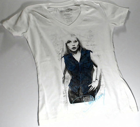 Harry, Debbie - White Posing Girlie Shirt