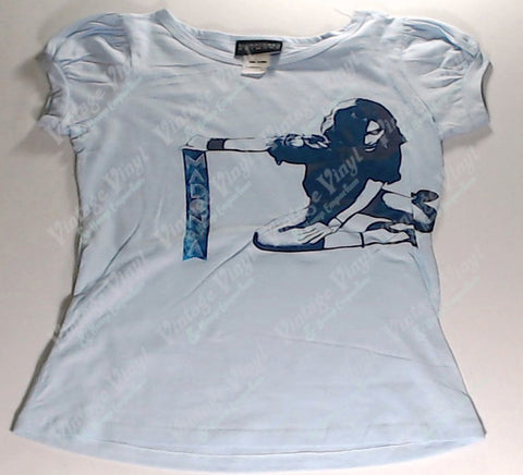 Madonna - Sitting Blue Girlie Shirt