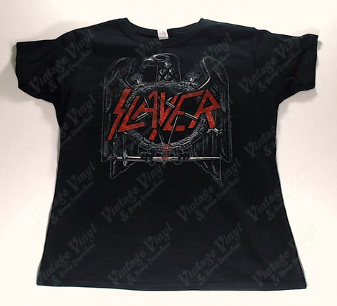 Slayer - Dark Iron Eagle Girlie Shirt