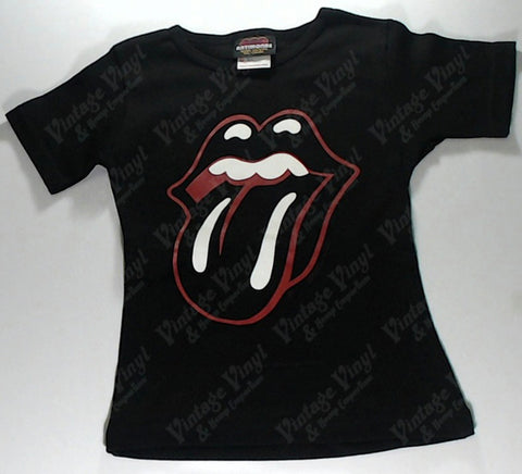 Rolling Stones, The - Red Outline Lips Girls Youth Shirt