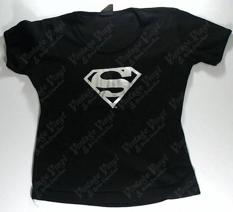 Superman - Silver S Girls Youth Shirt