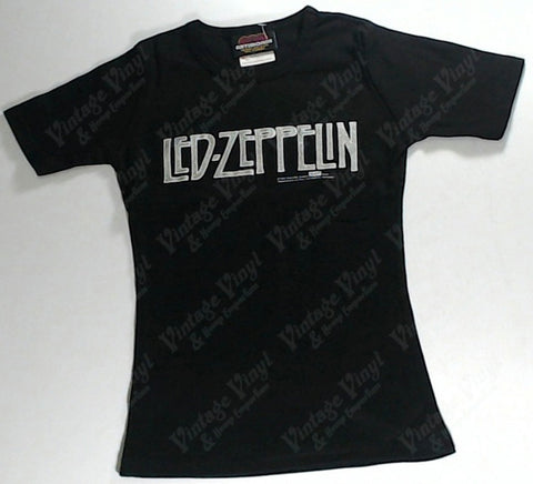 Led Zeppelin - Silver Logo Girls Youth Shirt