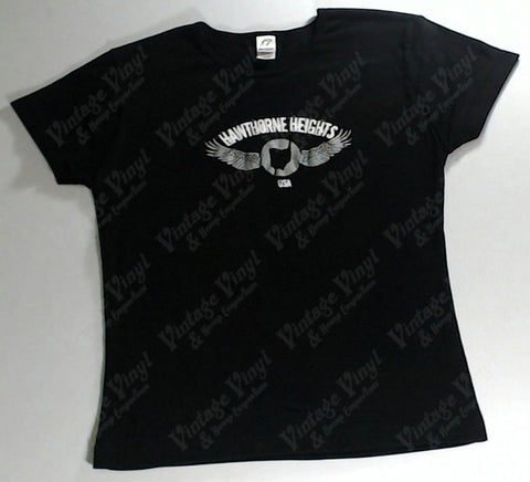 Hawthorne Heights - Wing Logo Girls Youth Shirt