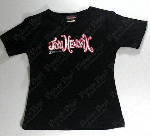 Hendrix, Jimi - Pink Logo Girls Youth Shirt