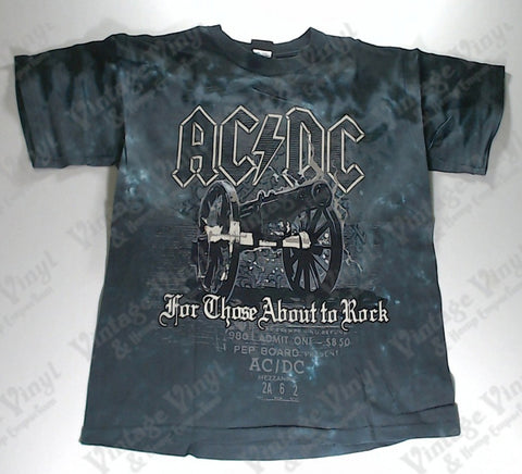 AC/DC - Blue Salute Liquid Blue Shirt