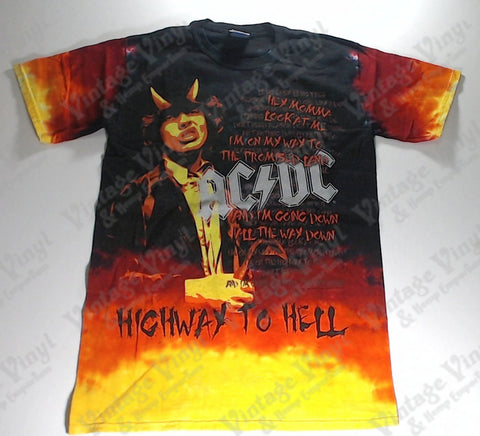 AC/DC - Highway Angus Liquid Blue Shirt