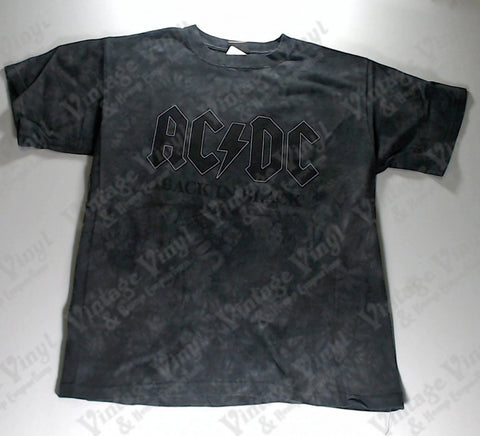 AC/DC - Grey Back In Black Liquid Blue Shirt