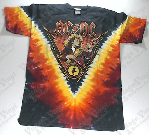 AC/DC - Burning Angus Liquid Blue Shirt