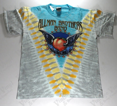 Allman Brothers Band - Winged Peach Liquid Blue Shirt
