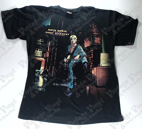 Bowie, David - Ziggy Stardust And The Spiders From Mars Liquid Blue Shirt