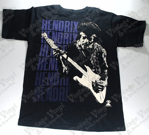 Hendrix, Jimi - Purple Font Six Hendrix's Liquid Blue Shirt