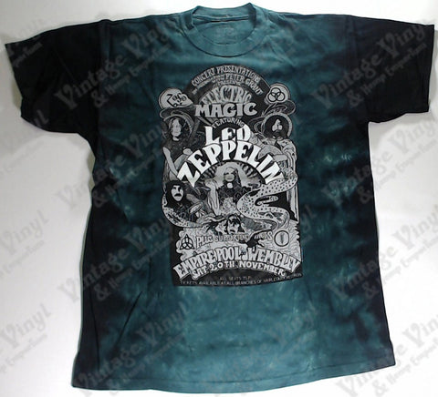 Led Zeppelin - Electric Magic Liquid Blue Shirt