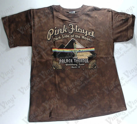 Pink Floyd - Dark Side Palace Theater Pyramids Brown Liquid Blue Shirt