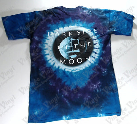 Pink Floyd - Dark Side Planets in Prism Circle Liquid Blue Shirt