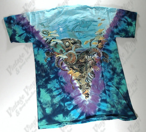 Animals - Dolphin and Fish V Novelty Liquid Blue Shirt