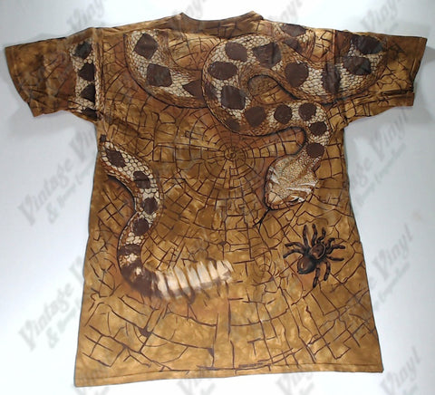 Animals - Rattle Snake, Scorpion and Tarantula Novelty Liquid Blue Shirt