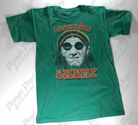 Three Stooges, The - Legalize Shemp Green Liquid Blue Shirt