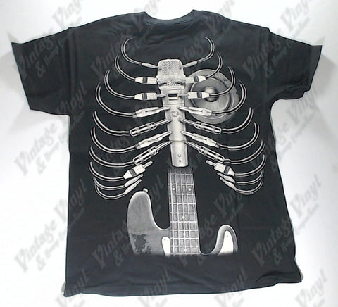 Musica - Musical Skeleton Liquid Blue Shirt