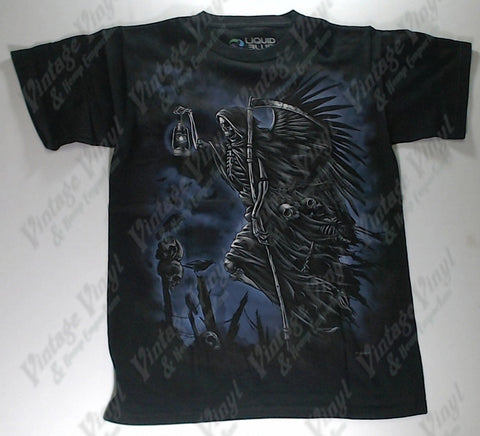 Dark Fantasy - Lantern Reaper Liquid Blue Shirt