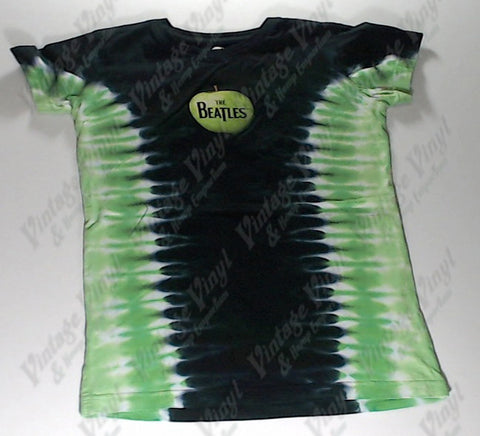 Beatles, The - Green Apple Liquid Blue Girlie Shirt