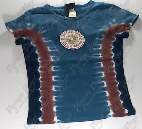 Beatles, The - Sgt Pepper Liquid Blue Girlie Shirt