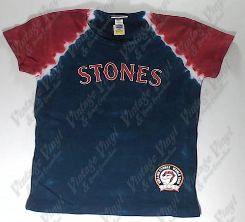 Rolling Stones, The - Stones Boston #05 Jersey Liquid Blue Girlie Shirt