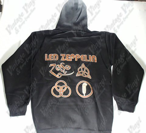 Led Zeppelin - Shadow Over Crop Circle Hoodie