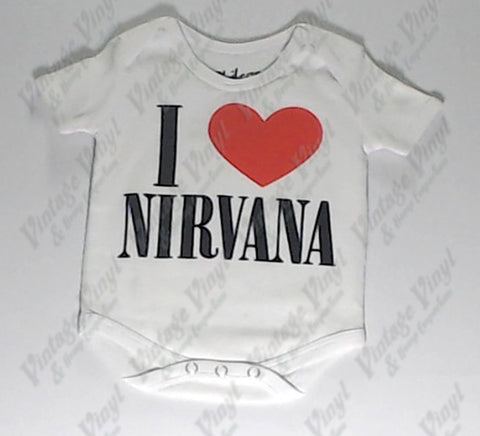 Nirvana - I <3 Nirvana Baby Onesie